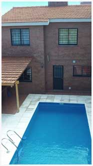 casa con pileta en carlos paz para 9