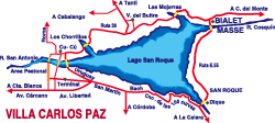 circuito lago san roque