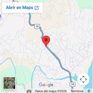 Ver ubicación en el mapa de cabañas para 4 y 6 personas con pileta