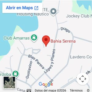 Ver ubicación de  cabaña junto al lago, Carlos Paz