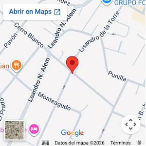 Ver ubicación casa centrica para 6 a 9 personas con pileta
