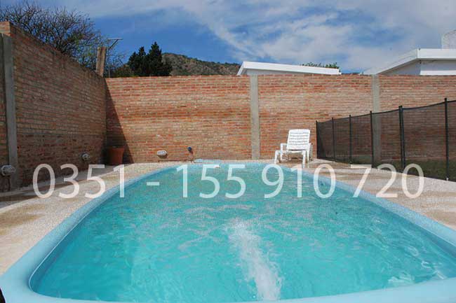 alquiler casa con pileta en carlos paz