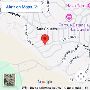 Ver ubicación casa  en Carlos Paz para 6 a 7 personas, con pileta, cerca del río.