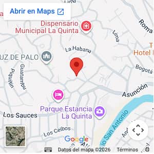Ubicación casa de categoría para 8 personas con pileta en barrio La Quinta