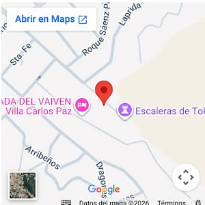 Ubicación casa para 14 personas con parque y pileta