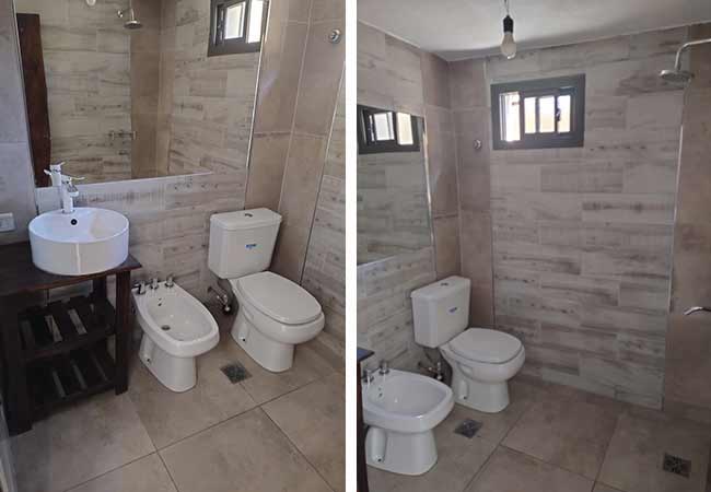 alquiler casa - baño completo