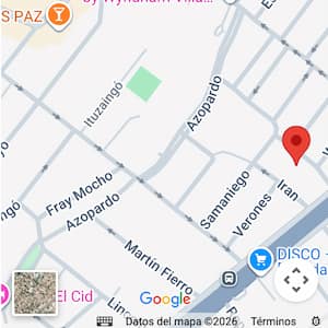 Ubicación casa para 2 a 6 personas con pileta en Carlos Paz