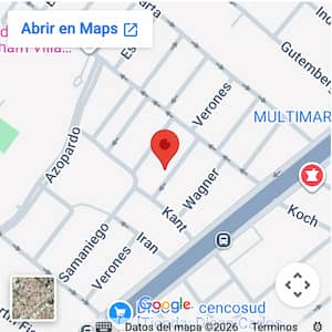 Ubicación de casa en Sol y Lago para 8 personas con pileta, Carlos Paz