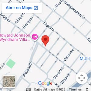 Ver ubicación de 2 departamentos para 4 y 6 personas con aire, tv, wifi y asador