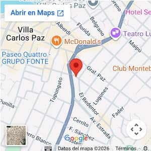 Ver ubicación Complejo Departamentos San Jorge céntricos con pileta para 4 personas