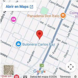 Ver ubicación departamento con pileta a 7 cuadras del centro