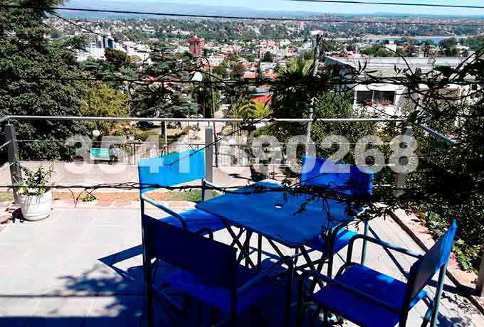 departamento con terraza y gran vista