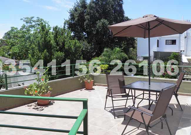 Departamento con terraza en Carlos Paz